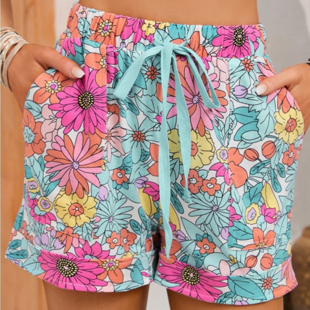 Floral shorts